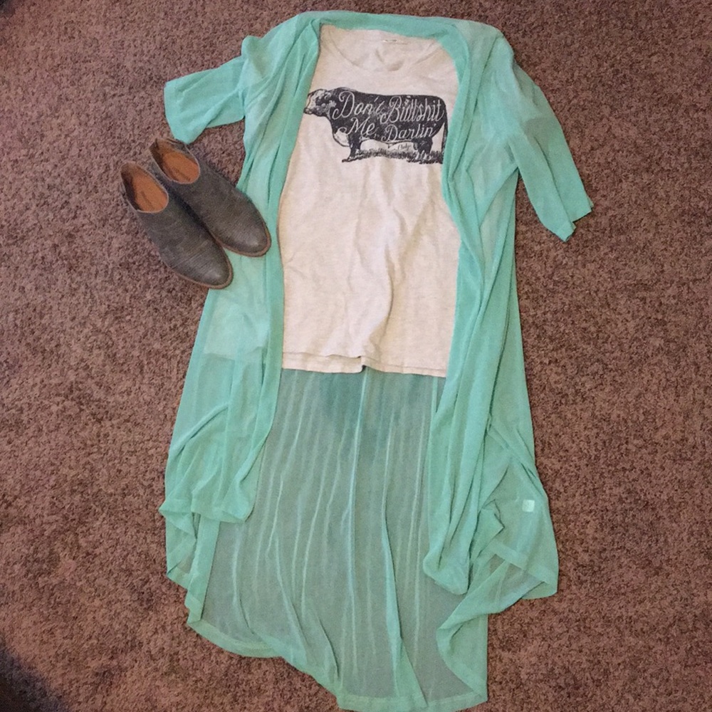 Crazy Train - Turquoise Duster